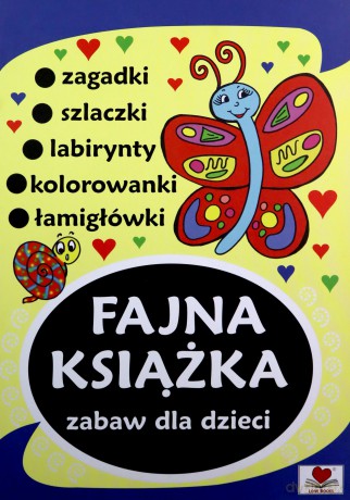 Fajna książka zabaw dla dzieci [KSIĄŻKA]