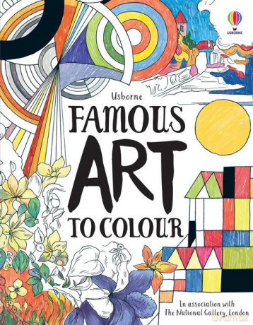 Famous Art to Colour [KSIĄŻKA]