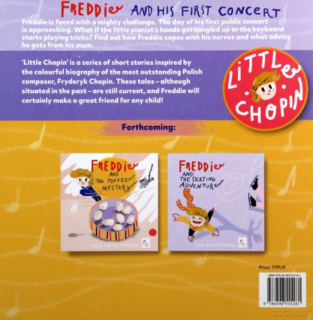 Freddie and His First Concert - Aga Pietrzykowska [KSIĄŻKA]