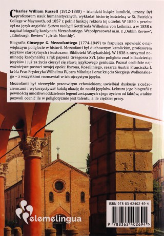 Giuseppe G Mezzofanti Biografia poligloty - C.W. Russel [KSIĄŻKA]