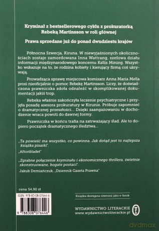 I tylko czarna ścieżka - Asa Larsson [KSIĄŻKA]