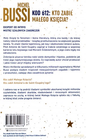 Kod 612: Kto zabił Małego Księcia - Michel Bussi [KSIĄŻKA]