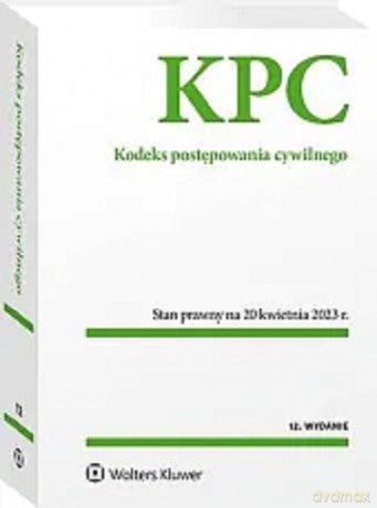 Kodeks postępowania cywilnego [KSIĄŻKA]