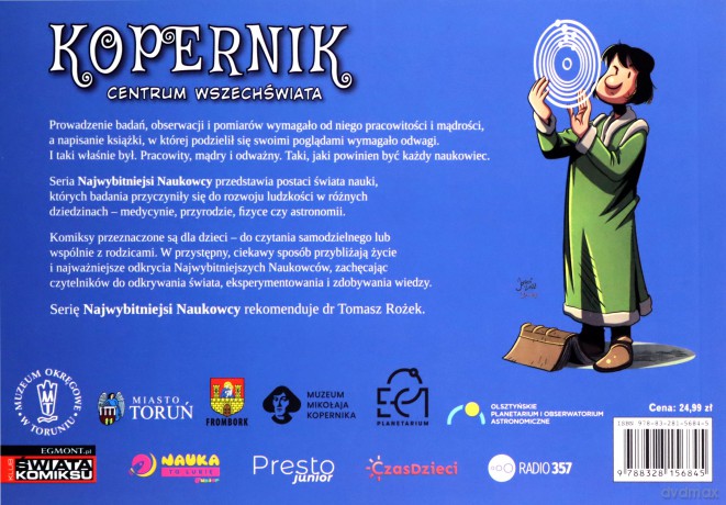 Kopernik. Centrum wszechświata [KOMIKS]