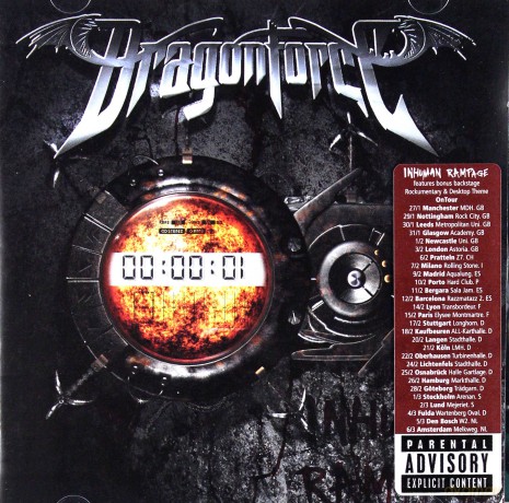 Dragonforce: Inhuman Rampage [CD]