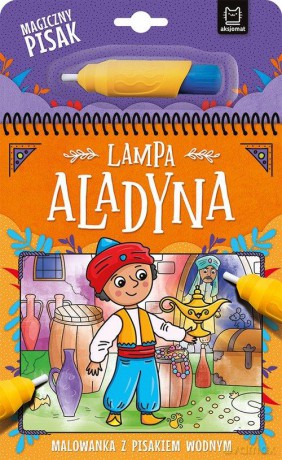 Lampa Aladyna Malowanka z pisakiem wodnym - Anna Podgórska [KSIĄŻKA]