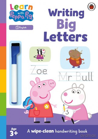 Learn with Peppa: Writing Big Letters [KSIĄŻKA]