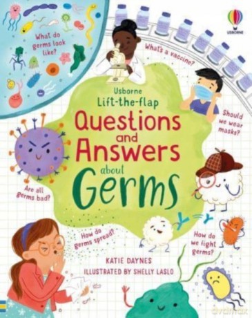 Lift-the-flap Questions and Answers about Germs - Katie Daynes [KSIĄŻKA]