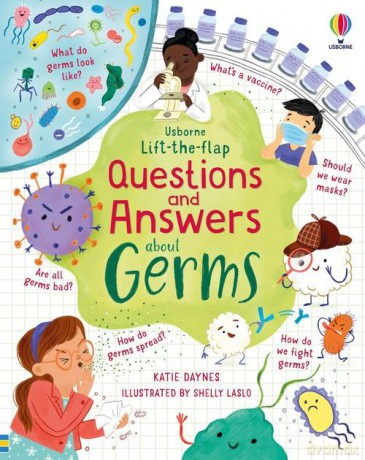 Lift-the-flap Questions and Answers about Germs - Katie Daynes [KSIĄŻKA]