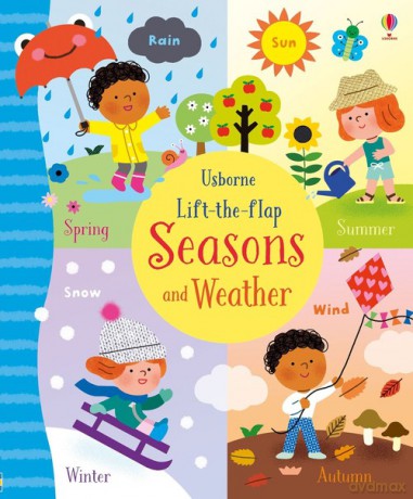 Lift-the-Flap Seasons and Weather - Holly Bathie [KSIĄŻKA]