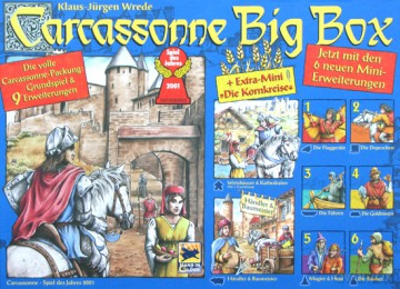 Carcassonne Big Box (edycja 2012) [GRA PLANSZOWA]