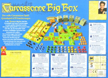 Carcassonne Big Box (edycja 2012) [GRA PLANSZOWA]