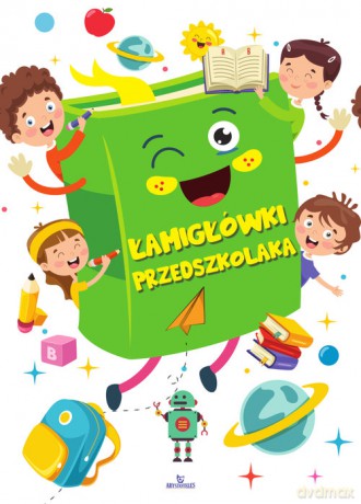 Łamigłówki przedszkolaka - Ewelina Chmielińska [KSIĄŻKA]