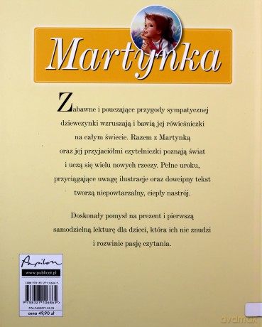 Martynka w krainie baśni Zbiór opowiadań - Gilbert Delahaye [KSIĄŻKA]