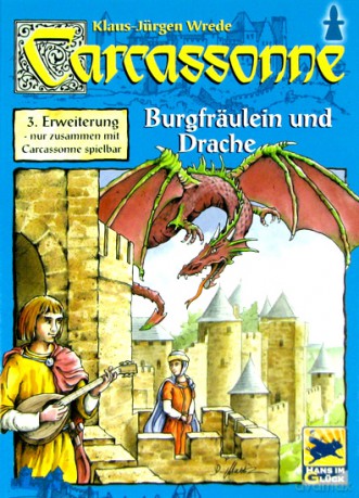 Carcassonne: 3. dodatek - Księżniczka i smok [GRA PLANSZOWA]