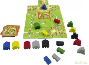 Carcassonne: 5. dodatek - Opactwa i burmistrzowie [GRA PLANSZOWA]