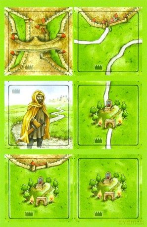Carcassonne: 6. dodatek - Hrabia, król i poddani [GRA PLANSZOWA]