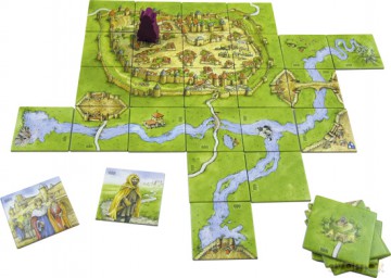 Carcassonne: 6. dodatek - Hrabia, król i poddani [GRA PLANSZOWA]