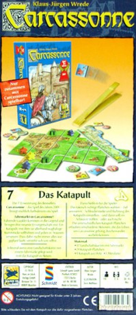 Carcassonne: 7. dodatek - Katapulta [GRA PLANSZOWA]