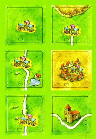 Carcassonne: 8. dodatek - Mosty, zamki i bazary [GRA PLANSZOWA]