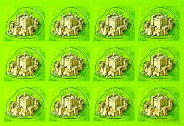 Carcassonne: 8. dodatek - Mosty, zamki i bazary [GRA PLANSZOWA]