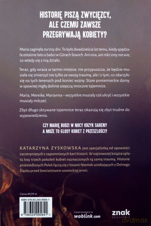 Nocami krzyczą sarny - Katarzyna Zyskowska [KSIĄŻKA]