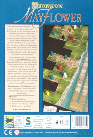 Carcassonne: MayFlower [GRA PLANSZOWA]