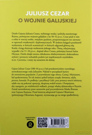 O wojnie galijskiej - Juliusz Cezar Gajusz [KSIĄŻKA]