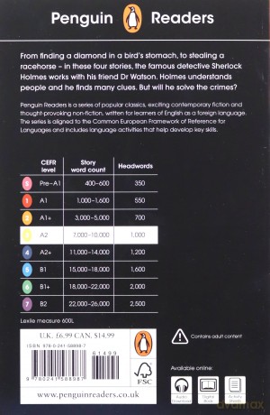 Penguin Readers Level 3: Sherlock Holmes Short Stories - Arthur Conan Doyle [KSIĄŻKA]