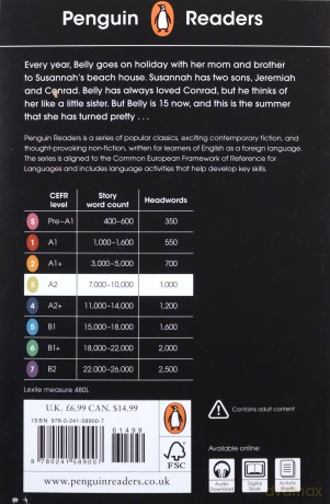 Penguin Readers Level 3: The Summer I Turned Pretty (ELT Graded Reader) - Jenny Han [KSIĄŻKA]
