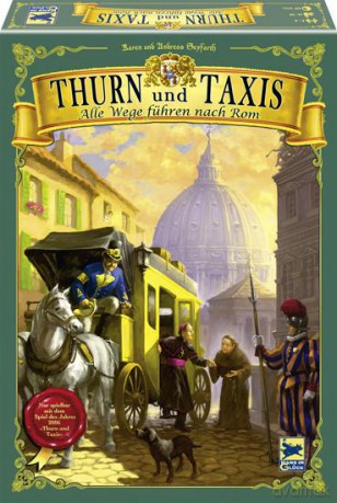 Thurn und Taxis: 2. dodatek - Wszystkie drogi prowadzą do Rzymu [GRA PLANSZOWA]