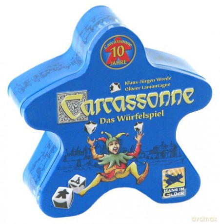 Carcassonne: gra kościana w metalowej puszce [GRA]