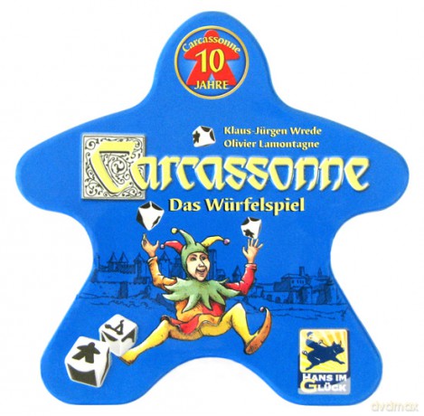 Carcassonne: gra kościana w metalowej puszce [GRA]