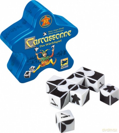 Carcassonne: gra kościana w metalowej puszce [GRA]