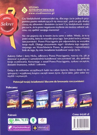 Prawo przyciągania - Hicks Esther, Hicks Jerry [KSIĄŻKA]