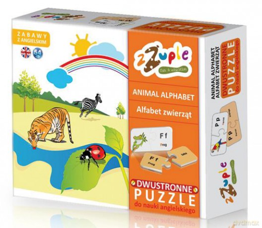 zZuple - nauka angielskiego: Alfabet zwierząt [GRA]