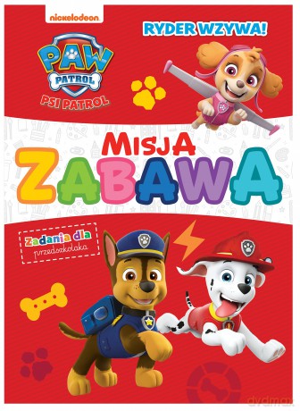 Psi Patrol Misja zabawa Ryder wzywa [KSIĄŻKA]