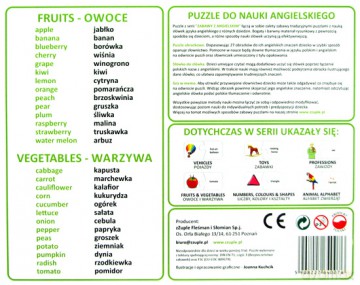 zZuple - nauka angielskiego: Owoce i warzywa [GRA]