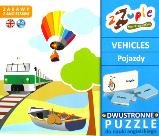 zZuple - nauka angielskiego: Pojazdy [GRA]
