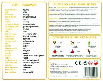 zZuple - nauka angielskiego: Zabawki [GRA]