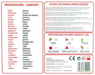 zZuple - nauka angielskiego: Zawody [GRA]