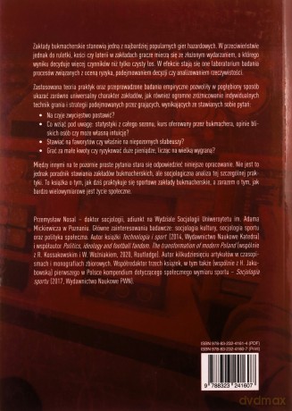 Sportowe zakłady bukmacherskie Społeczna praktyka grania - Przemysław Nosal [KSIĄŻKA]