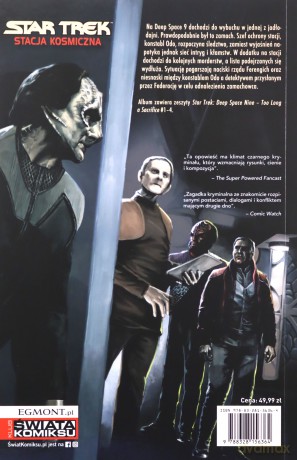 Star Trek Stacja kosmiczna Serce zbyt długo składane w ofierze [KOMIKS]