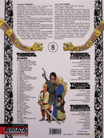Thorgal Alinoe (Tom 8) - Rosiński Grzegorz, Van Hamme Jean [KOMIKS]