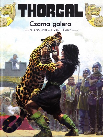 Thorgal Czarna galera (Tom 4) - Rosiński Grzegorz, Van Hamme Jean [KOMIKS]