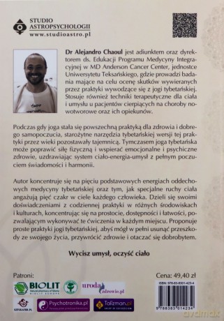 Uzdrawiająca joga tybetańska - Alejandro Chaoul [KSIĄŻKA]