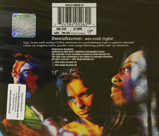 Dreadzone: Second Light [CD]
