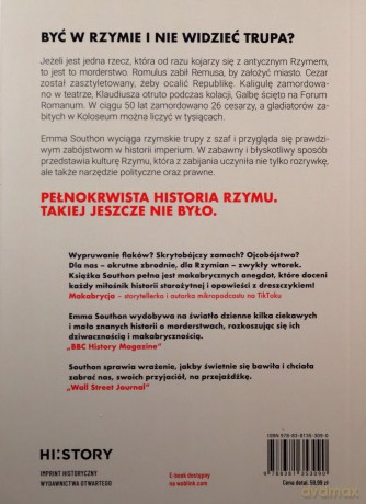 Wszystkie trupy prowadzą do Rzymu. Kryminalne zagadki starożytnych - Emma Southon [KSIĄŻKA]