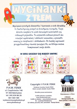 Wycinanki z tłem [KSIĄŻKA]