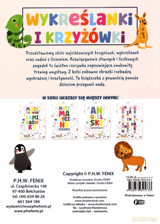 Wykreślanki i krzyżówki [KSIĄŻKA]